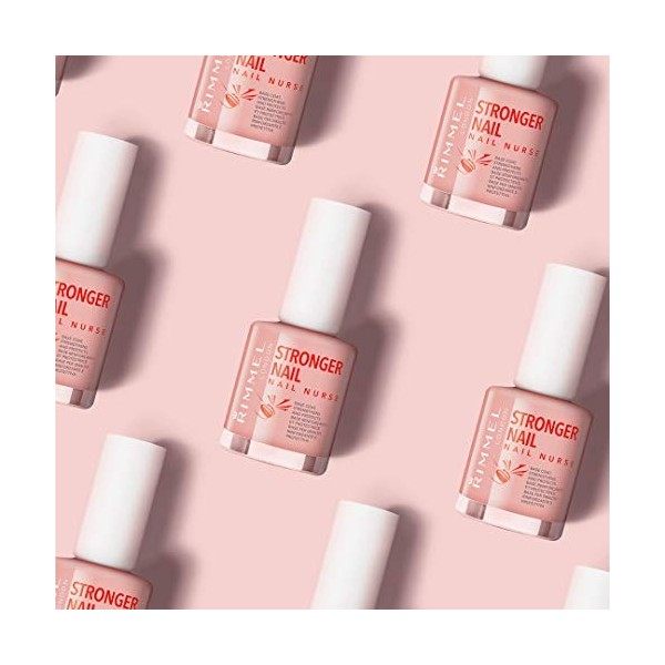 Rimmel - Vernis à Ongles Soin Nail Nurse - Base Renforçante et Protectrice - Formule enrichie en Vitamine C - 12ml