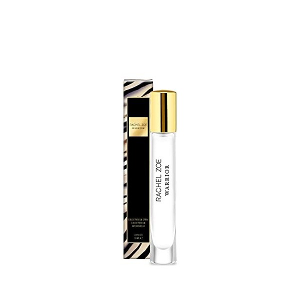 Rachel Zoe Warrior - 0.34 oz Eau de Parfum Mini Spray - Perfectly Balanced Feminine Perfume for Women - Awaken the Senses wit