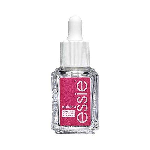 Essie - Gouttes de Séchage Fixation Rapide - Finition Brillante & Transparente - Gouttes sèche-vite Quick-E - Contenance : 13