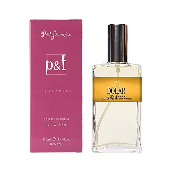 LADY DOLAR by p&f Perfumia, eau de parfum vaporisateur pour Femme, 110 ml