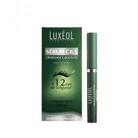 LUXÉOL - Sérum Cils Booster De Croissance - Densité & Longueur - Formule Enrichie DUn Actif Breveté - Millet, Blé, Tournesol