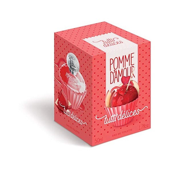 Tutti Delices | Pomme dAmour | Eau de Toilette 50ml - Parfum gourmand et fruité Pour Femme