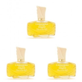 JEANNE ARTHES - Cassandra - Eau de Toilette - Parfum Femme - 100 ml - Fabriqué en France Lot de 3 