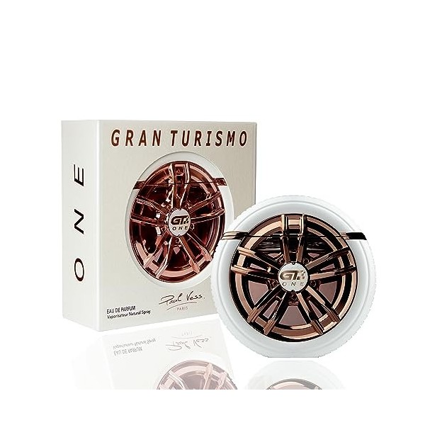 Eau de Toilette pour Femme - Coffret GRAN TURISMO GT ONE - Vaporisateur Spray - Parfum Fruité - 100ml - by PAUL VESS