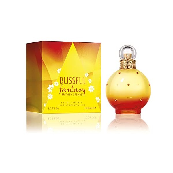 Britney Spears Blissful Fantasy, Eau de Toilette pour Femme Vaporisateur, Senteur Florale et Boisée