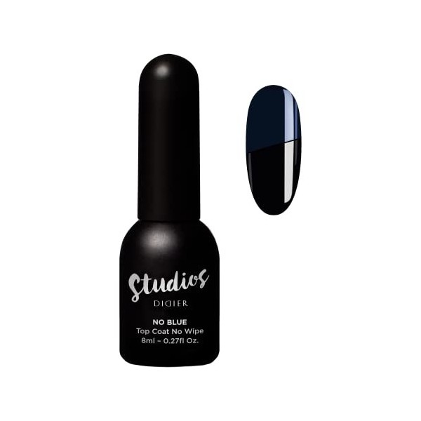 Didier Lab - Super Shiny Top Coat Semi Permanent - Vernis Semi Permanent - Lisse Les Irrégularités - Vernis à Ongles - Vernis