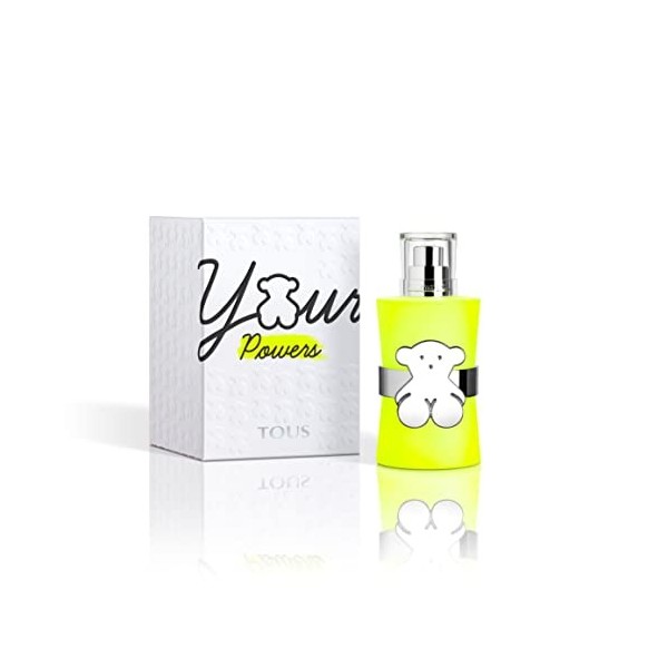 Tous Your Powers, Eau de Toilette pour Femme, Senteur Florale et Fruitée, 50 ml avec Vaporisateur