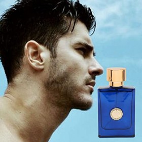 Vaporisateur de Parfum Masculin, 50 Ml de Parfum Doux Parfum de Parfum de Buse en Aluminium de Longue Durée pour Messieurs Bl