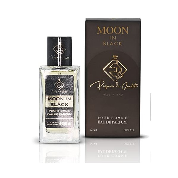 Moon in Black Parfum Equivalent pour Homme Compatible | Eau de Parfum 50 ml