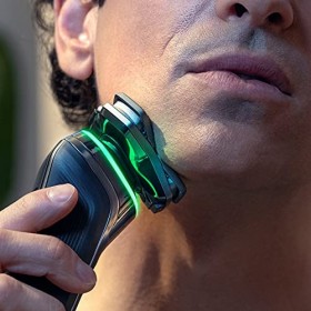 Philips Shaver Series 9000 - S9986/63 - Rasoir électrique, avec SkinIQ, fonctionne sur peau sèche ou humide, noir
