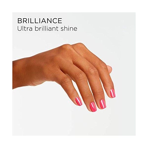 OPI Brilliant Top Coat - Top Coat Haute brillance - Qualité professionnelle - 15 ml