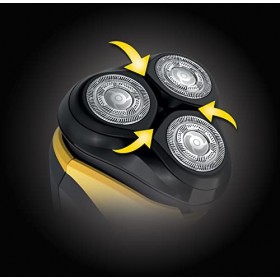 Remington Rasoir Electrique Homme, Indestructible, Système Active Contour, Design Power Flex, Lames Double Piste Rasage Effi