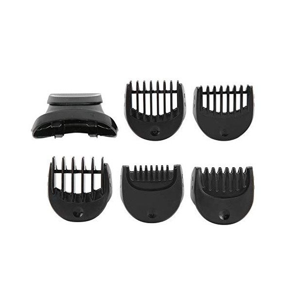 Tête de Rasoir AYNEFY, Tête de Rasoir électrique + 5 Peignes de Guidage 1/2/3/5/7 Mm du Paquet Kit de Coupe Adapté pour Braun