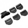 Rasoir Tondeuse Tête pour Braun Série 3 Accessoires Cheveux Longs Cheveux Électrique Rasoir Tête 5Pcs Guide Électrique Rasoir