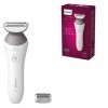 Philips Lady Shaver Series 6000 Rasoir pour femmes blanc, gris