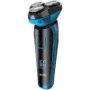 Rasoir Electrique Homme Rechargeable Etanche Wet&Dry Rasoir Electrique 3D Têtes Rotatives Tondeuse Barbe avec Indicateur de B