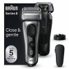 Braun Series 8 8517s Rasoir Électrique Pour Homme, 4 Éléments De Rasage, Tondeuse De Précision Intégrée, Base De Recharge, Ét