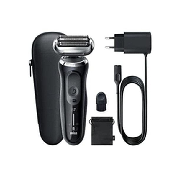 Series 7 71-N1000s Wet & Dry Shaver with Travel Case, Black.