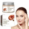 50g Crème Visage Hydratation, Riche en Ganoderma lucidum et en acide hyaluronique, Prévention ridules et tâches pigmentaires 