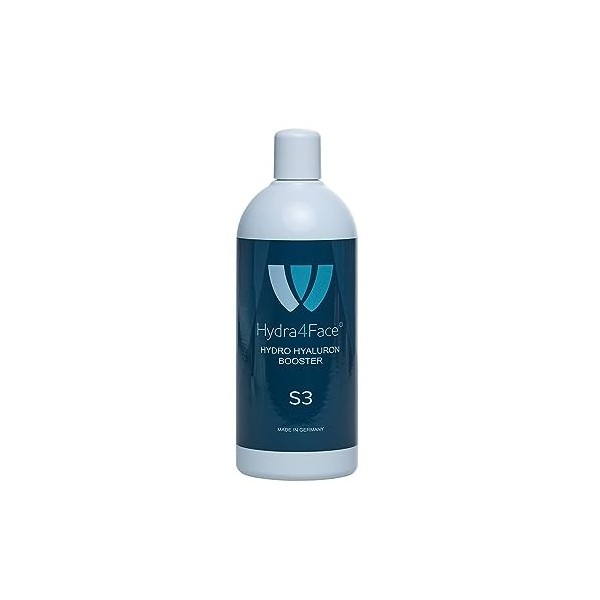 S3 – Solution Aquafacial – Hydro Hyaluron Booster, 100 % fabriqué en Allemagne, soin du visage Hydra, Hyal Care, végétalien e