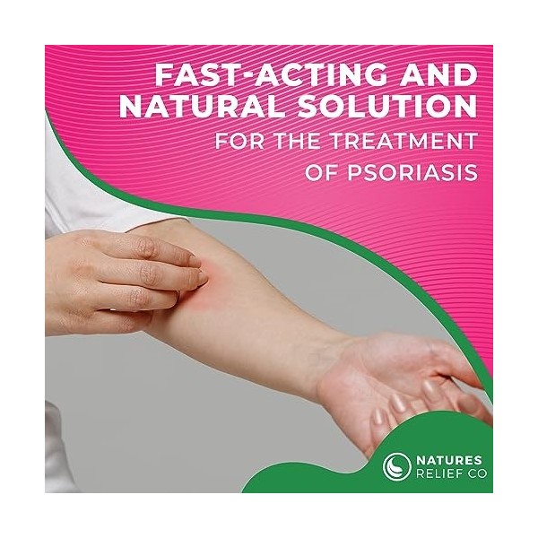 Sérum de soulagement du psoriasis - Solution naturelle à action rapide pour le traitement du psoriasis.