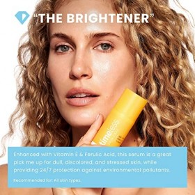Timeless Vitamin C Plus E 20 Percent Ferulic Acid Serum For Unisex 1.7 oz Serum