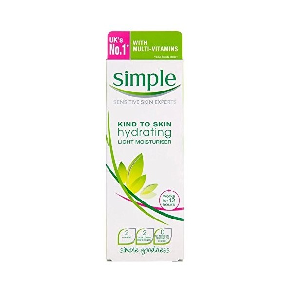 Simple Kind To Skin Protecting Crème hydratante légère 125 ml