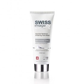 Swiss Image Masque Visage Éclat Absolu, 75 ml | Purifie, hydrate et éclaircit la peau | Enrichi en niacinamide, complexe Whit