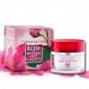 Biofresh cosmetics Rose of Bulgaria Crème blanchissante pour le visage avec filtre UV – Soin du visage à leau de rose pour f