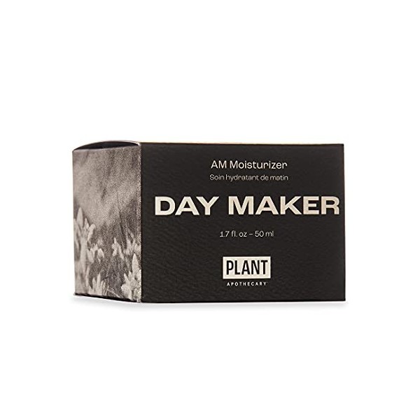 Plant Apothecary Day Maker Daily Moisturizer with Vitamin E, Edelweiss, Watermelon, Apple, Lentil Fruit Extract - Retain Skin