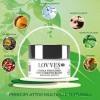 LOVVES Crème Visage Homme Anti-Rides, Haute Cosmétique Naturelle, Action Hydratante, Antioxydante, Dynamise la Peau et Augmen