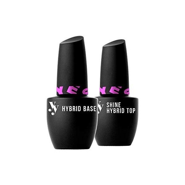 YES!YOU Base&Top Solid set: 2-piece set of Hybrid Base and Shine Hybrid Top