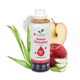 BIO Sérum Visage Spray Energizing Brume Hydratante, Énergisant et Rafraîchissante Anti-Rides Fixe le Maquillage 50 ml - Vidam