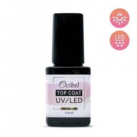 Ocibel France - Vernis de Finition Top Coat UV/LED Très Brillant. Intensifier, Fortifier, Sublimer et Prolonger votre Manucur