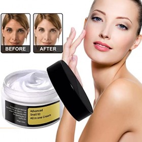 Snail Cream pour Hydrater le Visage,Visage Snail Sécrétion Filtrat,Snail Essence Pour Hydrater,Advanced Snail 92 Crème,Snail 
