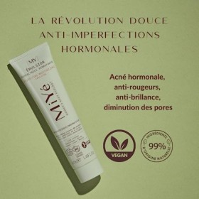 MiYé | [MY] Émulsion perfectrice hydratante certifiée bio | Hydrate, équilibre et matifie le teint | Acide succinique, postbi