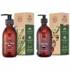 Bionoble Gel Aloe Vera Bio 100% Pur Aloe 200ml - Flacon Verre Recyclable + Pompe - Aloe Vera Gel Bio & Huile de Jojoba Bio 20