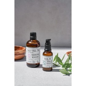 eCooking Peel Daily – Bouteille en verre de 60 ml – Solution dexfoliation Gentle pour peau radiante