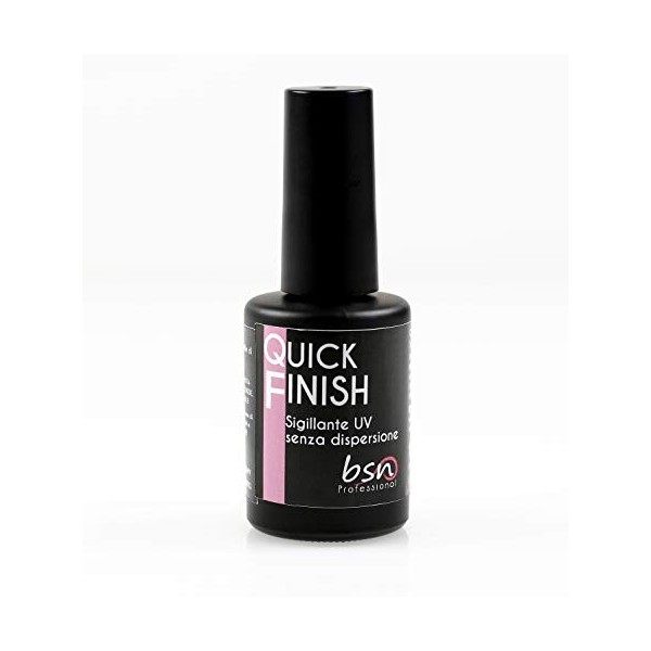 Top Coat gel UV brillant Quick Finish ultra brillant, ne coule pas 15 ml