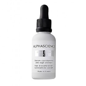 ALPHASCIENCE Mela Bright [C+] 30ml / 1fl oz - Avec Cystéamine - Correction Intensive Taches brunes - Sérum visage anti-âge - 