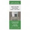 Soin des Ongles Revlon Multicare Base + Top Coat, 2 en 1 Durcisseur dOngles et Top Coat au Fini Brillant Glossy, 15 Ml