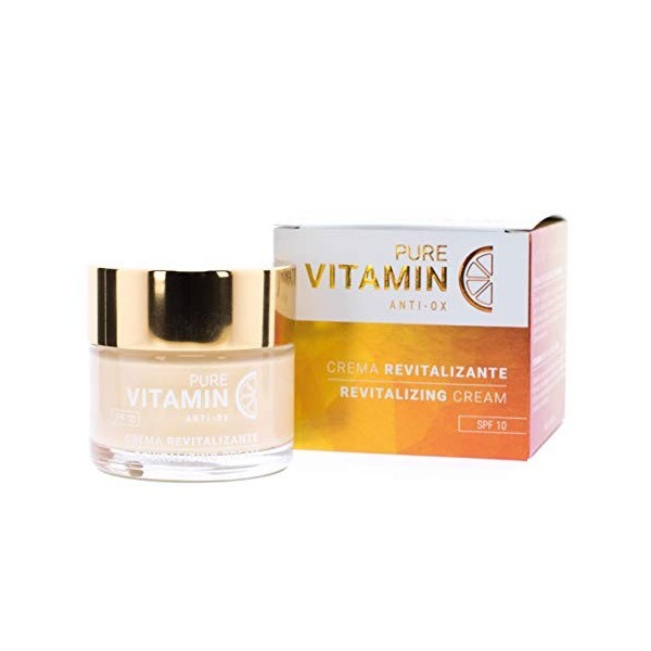 Crème pour le visage à la vitamine C antioxydante. Crème hydratante pour le visage pour les hommes et les femmes. Crème anti-