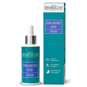 Remescar Sérum Acide Hyaluronique 30ml Hyaluronic Acid - Serum Acide Hyaluron Visage - Soins Pour le Visage - Sérum Visage Po