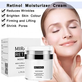 Harvey Ross Crème, Retinol Moisturizer, Harvey Ross Miracle Retinol, Miracle Retinol Cream, Réduit Les Ridules Et Les Rides