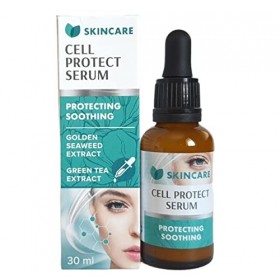 Cell Protect Sérum de protection cellulaire avec extrait de thé vert et dalgues 30 ml