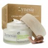 Lynesia - Crème visage à la bave descargot 70% anti-rides et anti-imperfections à lacide hyaluronique. certifiée bio