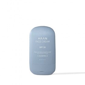 HAAN - Crème visage quotidienne, absorption rapide, acide hyaluronique, vitamine E, complexe prébiotique et SPF 30. Protège l