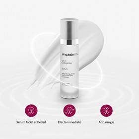Singuladerm - Sérum Effet Lifting Immédiat - 50 ml - Traitement Anti-Âge et Réducteur de Rides - Active la Production de Coll