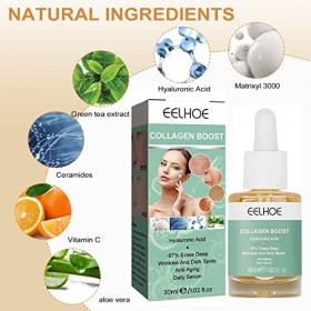 Advanced Collagen Boost Anti Aging Serum 2pcs Sérum Anti-Age Advanced Collagen Boost Collagen Boost Anti-Aging Essence Réduit