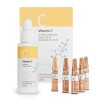 Serum Vitamine C Anti Taches Brunes Visage -25% de Tâches de Vieillesse en 3 Mois, 57% de Collagene, Vitamine C Serum Visage 